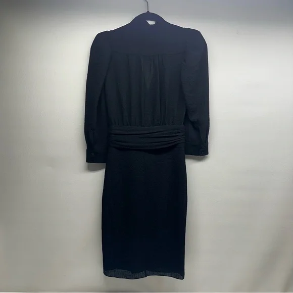 ba&sh ROBE ISEE Elegant BlackDress SIZE 0